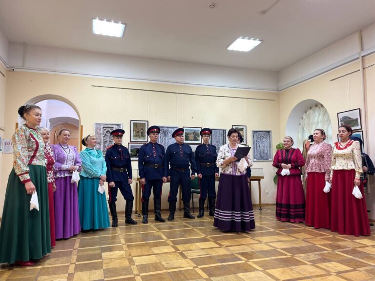 Народный ансамбль казачьей песни «Отрада» присоединился к акции «Ночь музеев»