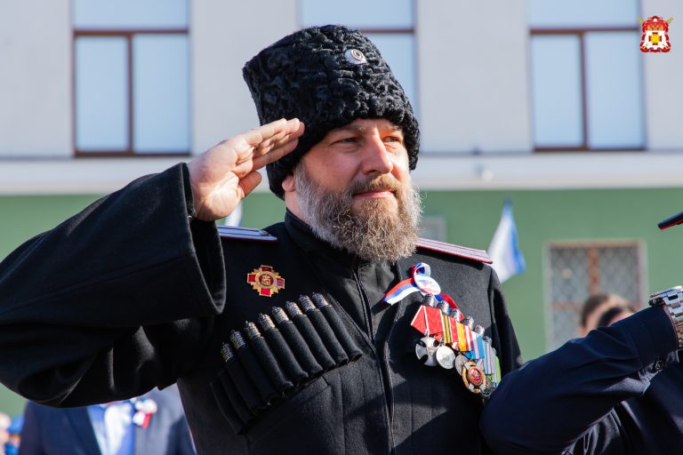 Поздравление Атамана Черноморского казачьего войска Антона Сироткина с Днем образования ГКУ РК «Казаки Крыма»