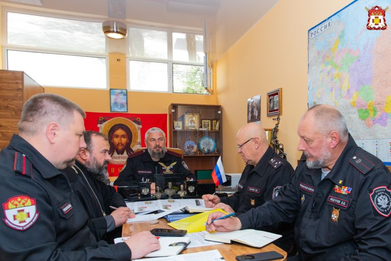Заседание Совета Атаманов Черноморского казачьего войска прошло в Крыму