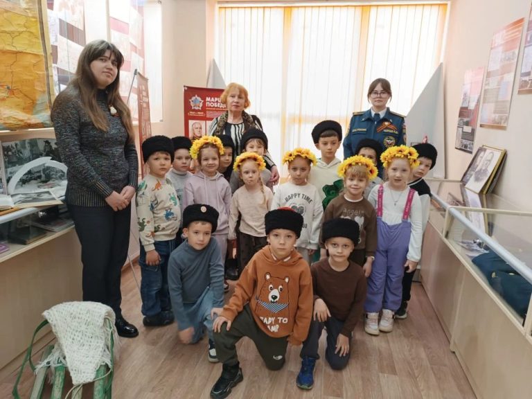 Казачата группы «Казачья гавань» посетили музей имени Г.К. Жукова